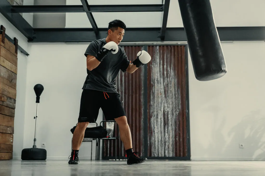 100 Adult Boxing Shorts - Black