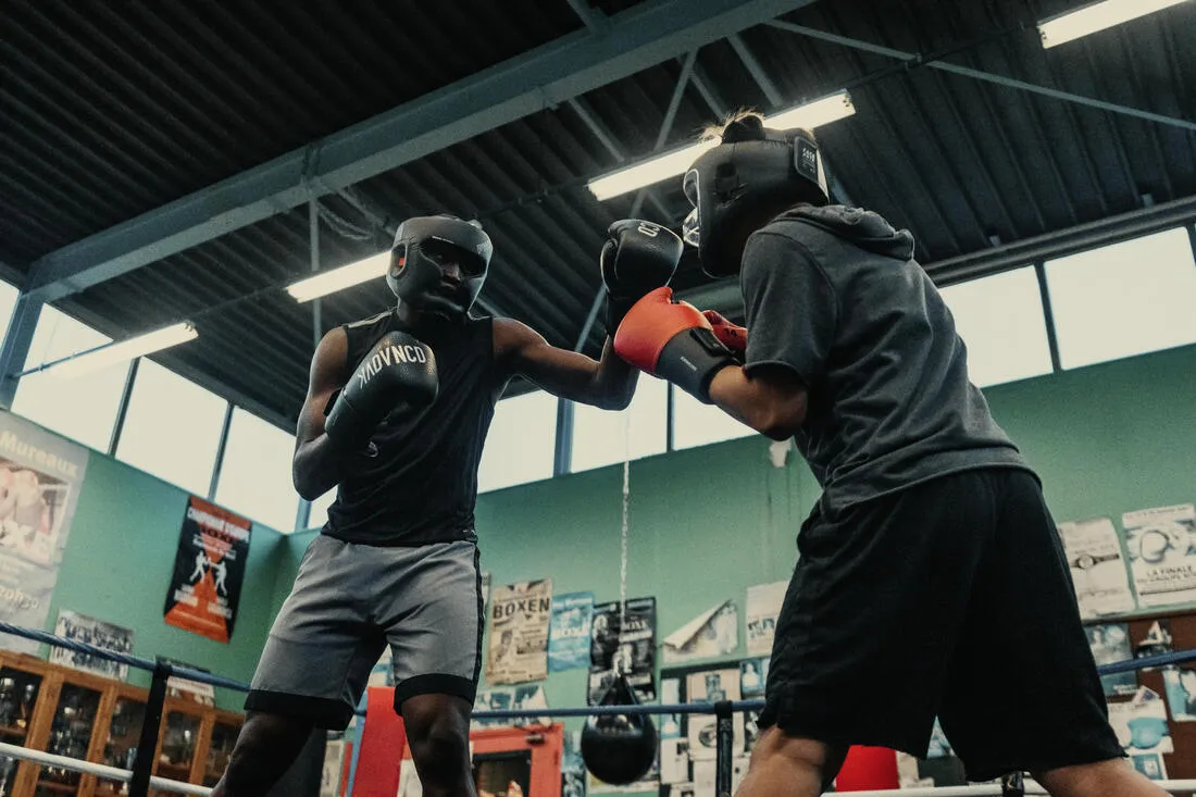 100 Adult Boxing Shorts - Black