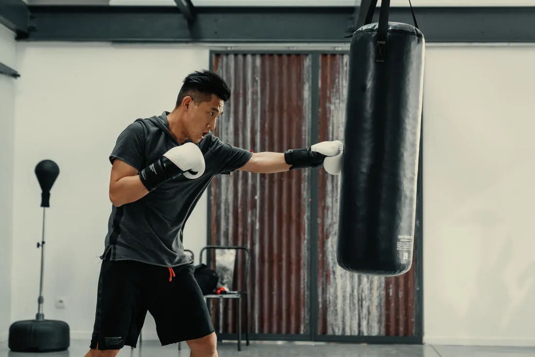 100 Adult Boxing Shorts - Black