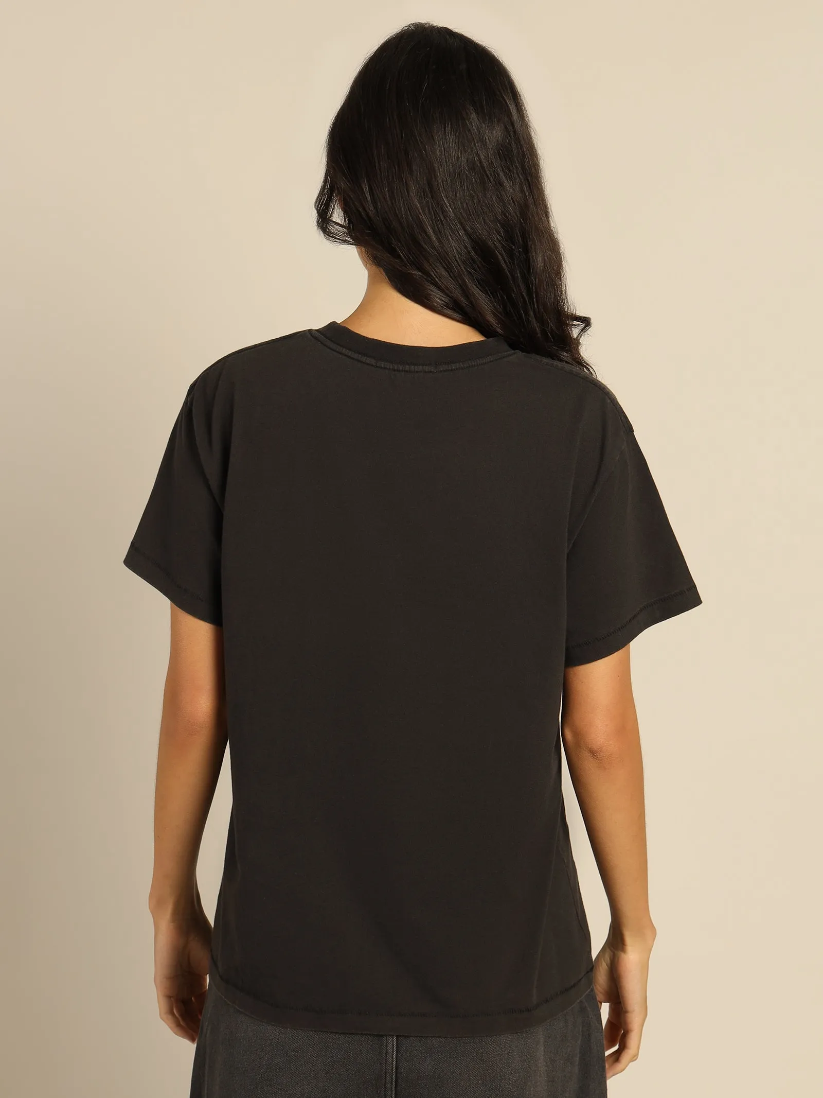 1988 Cheetah Tour T-Shirt in Washed Black
