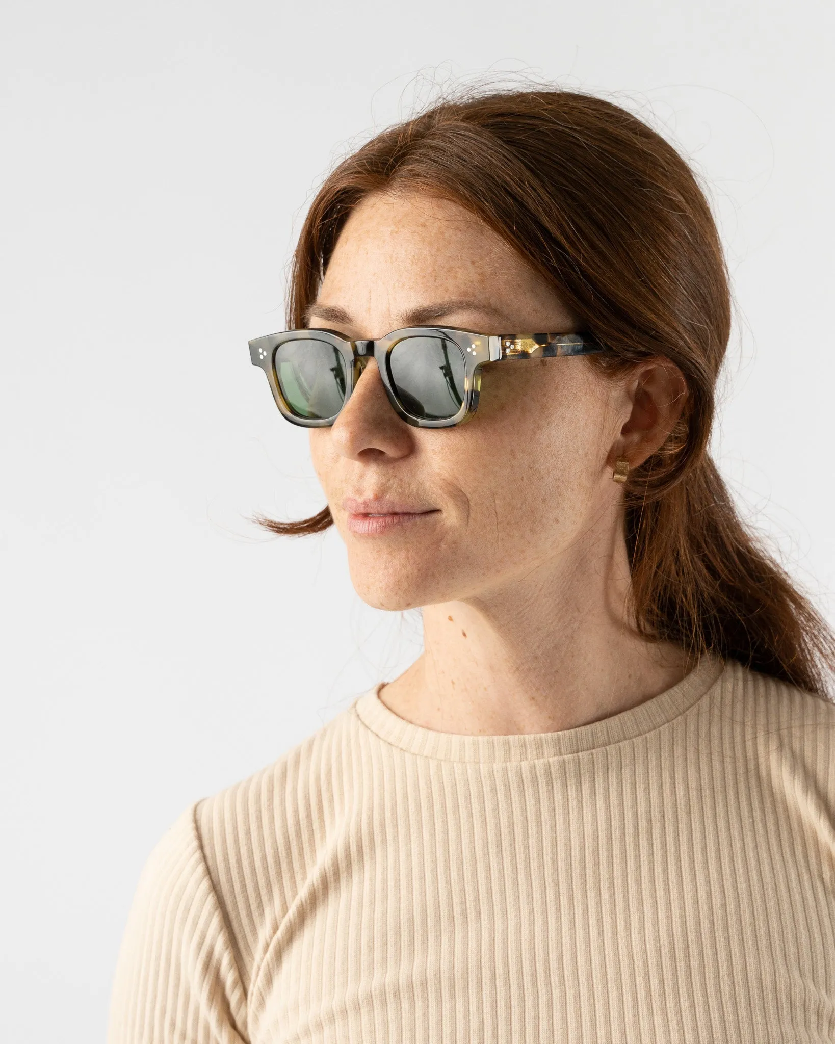 AKILA ASCENT Sunglasses in Camo Tortoise/Green