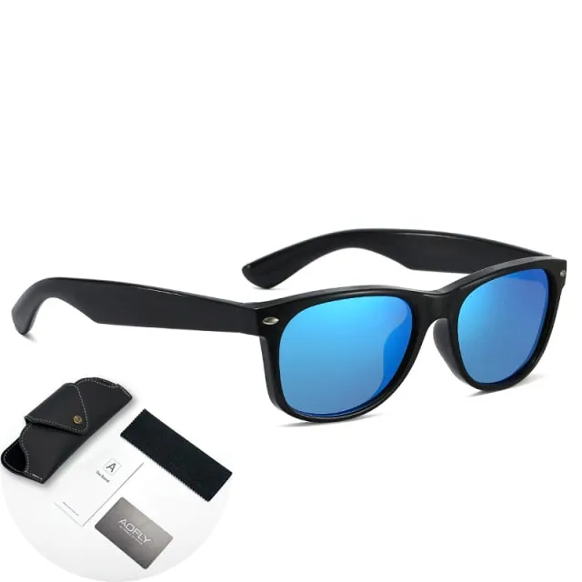 AOFLY Rectangle Polarized Sunglasses