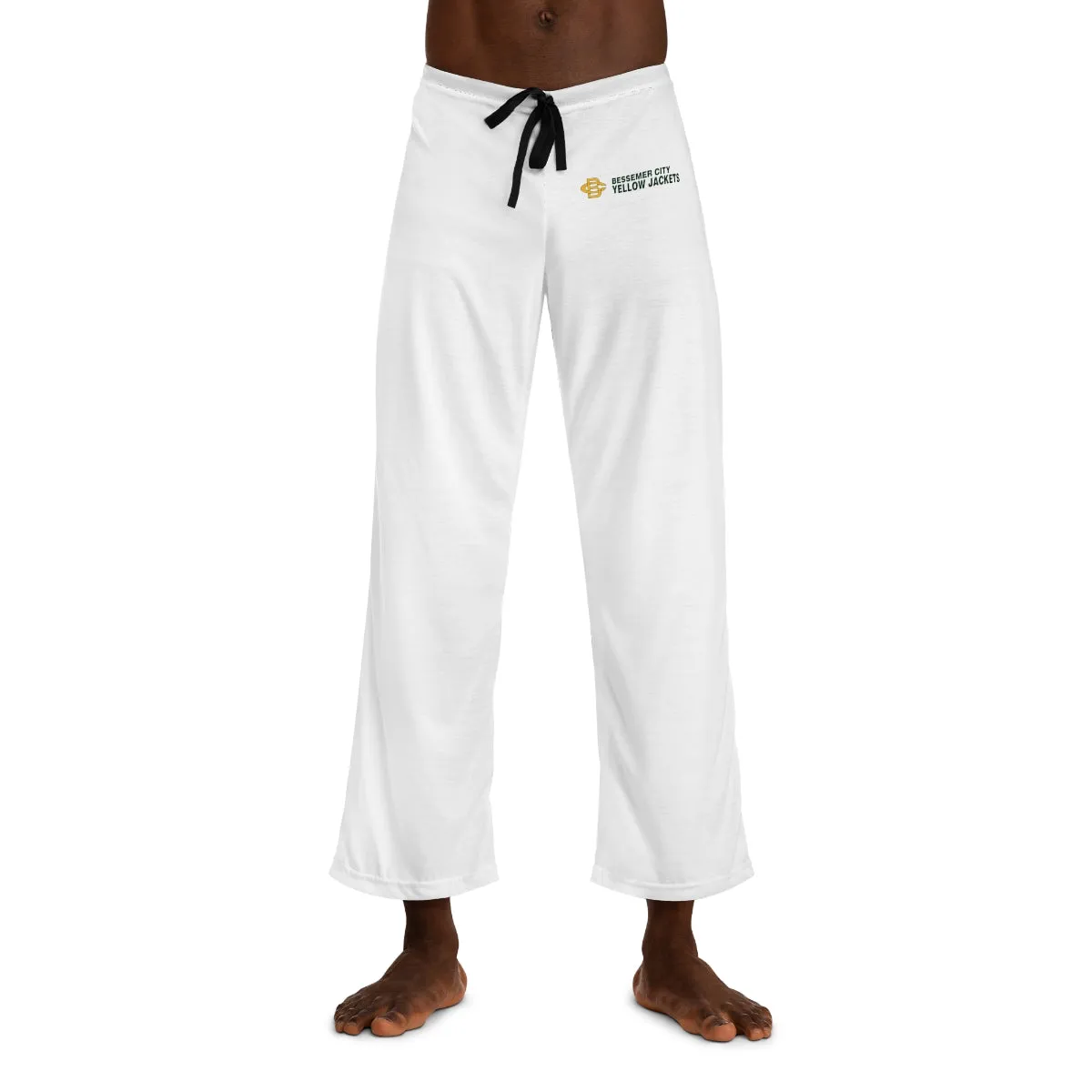 Bessemer City Yellow Jackets Men's Pajama Pants (AOP)