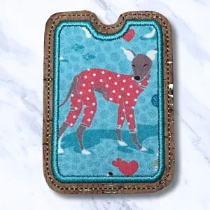 Card Holder Iggy in Jammies