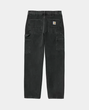 Carhartt WIP - Single Knee Pant - Black Stone Washed