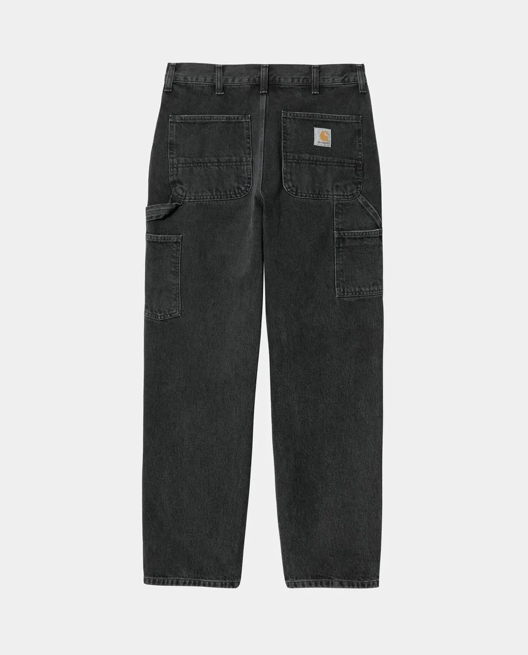 Carhartt WIP - Single Knee Pant - Black Stone Washed