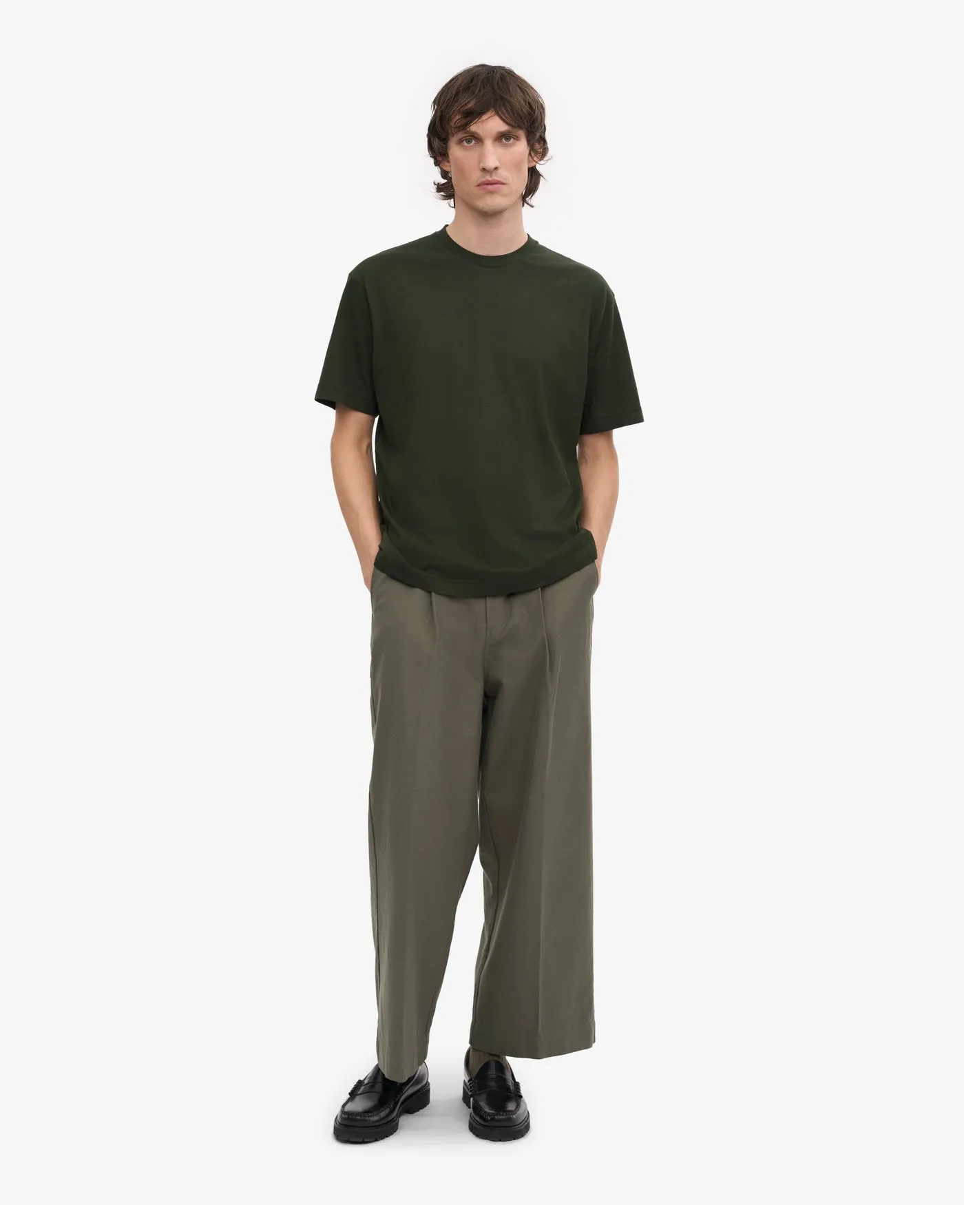 Colorful Standard Oversized Organic Tee - Hunter Green