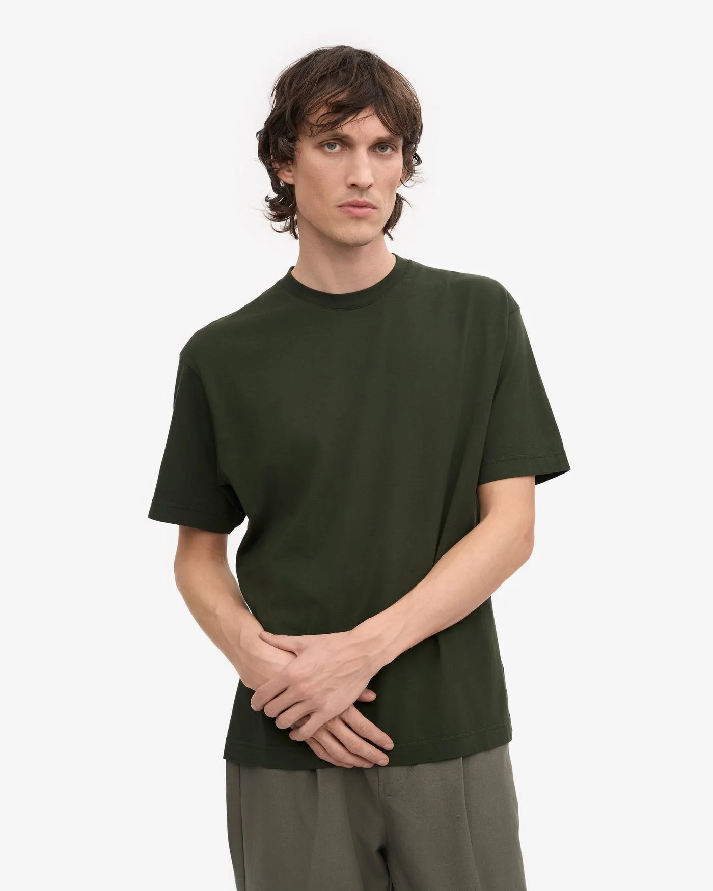 Colorful Standard Oversized Organic Tee - Hunter Green