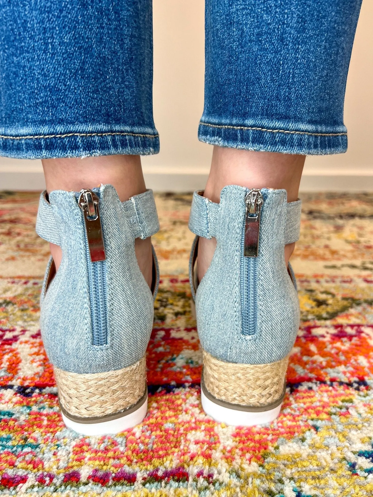 Corky's Footwear Double Dutch Sandal - Blue Denim