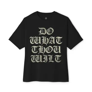 DWTW Gothic Letters Printed Tee