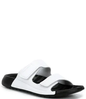 Ecco Women's Cozmo Slide Sandals- Bright White