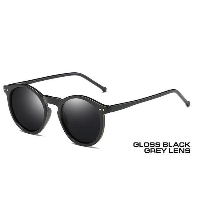 Ellipse Shape Multiple Color Reflective Sunglasses