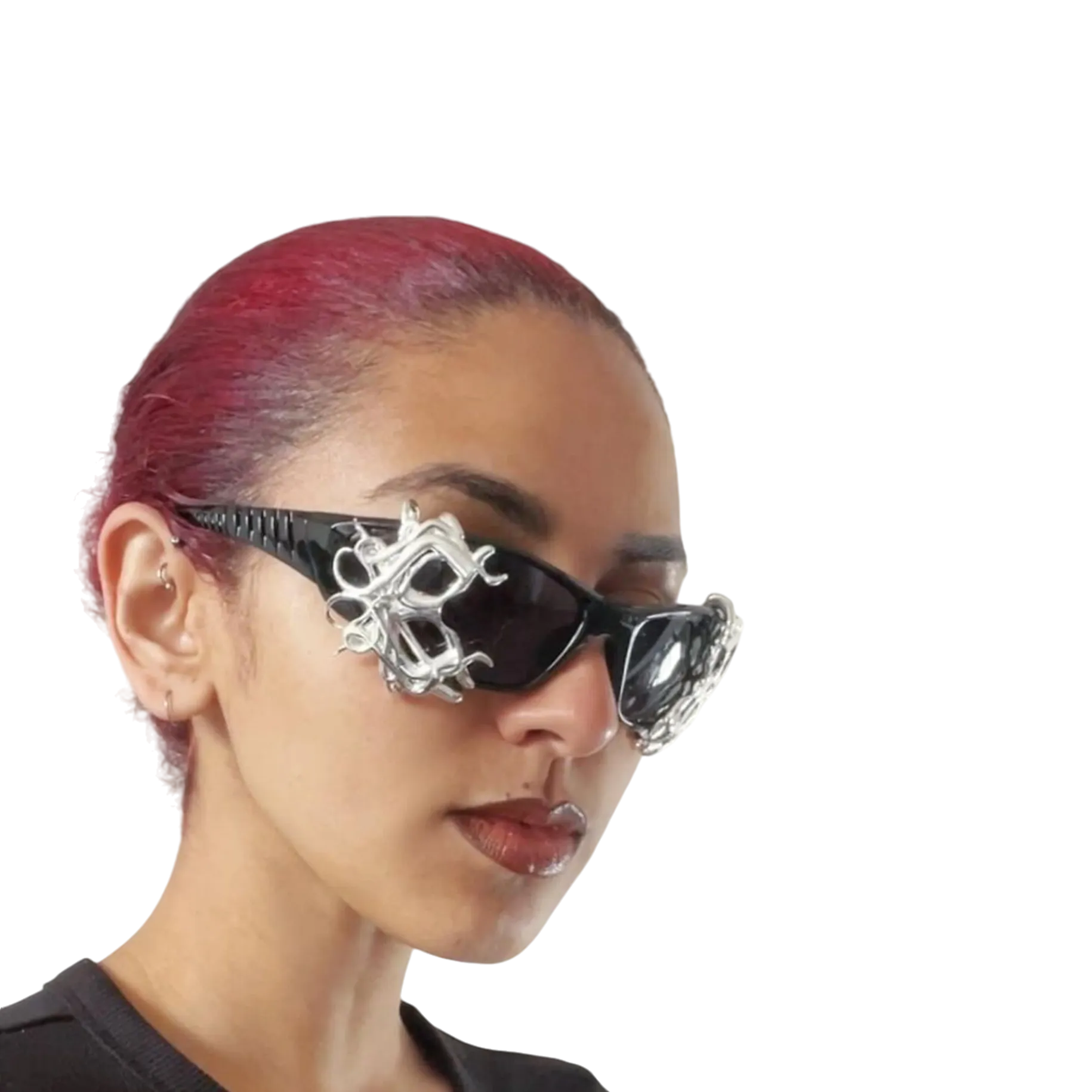 Emblem Sunglasses Black