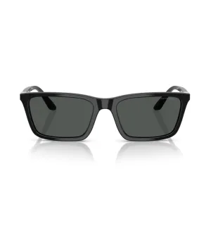 Emporio Armani Women's Dark Grey Square Sunglasses