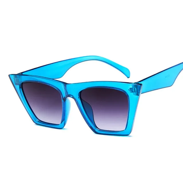 Female Vintage Sunglasses Women Fashion Cat Eye Luxury Sun Glasses Classic Shopping Lady Black Oculos De Sol UV400