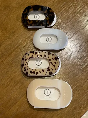 Flat Round Clip Teleties / Small