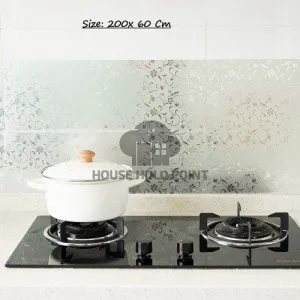 Flower Print Aluminum Sticker Sheet