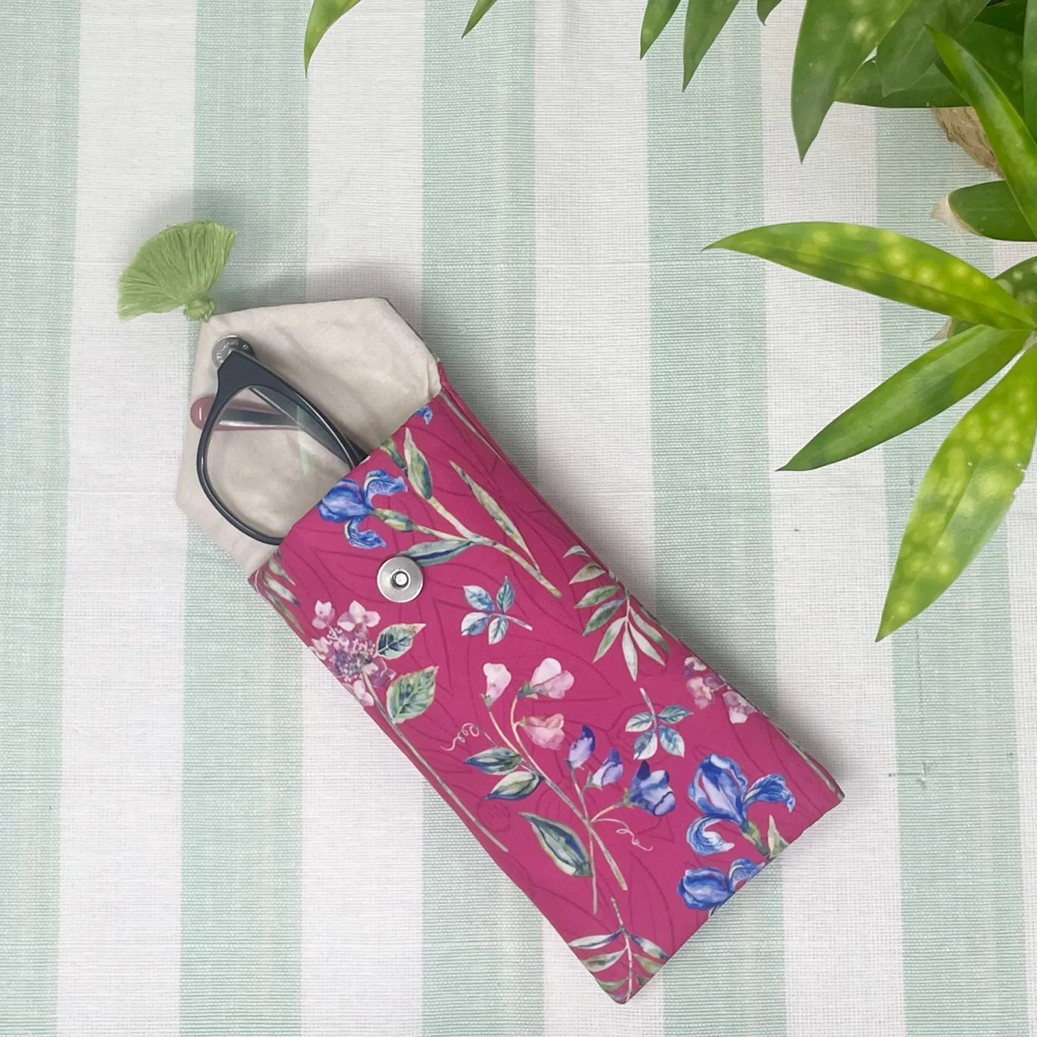 Fuchsia Blossom  Eyewear Case