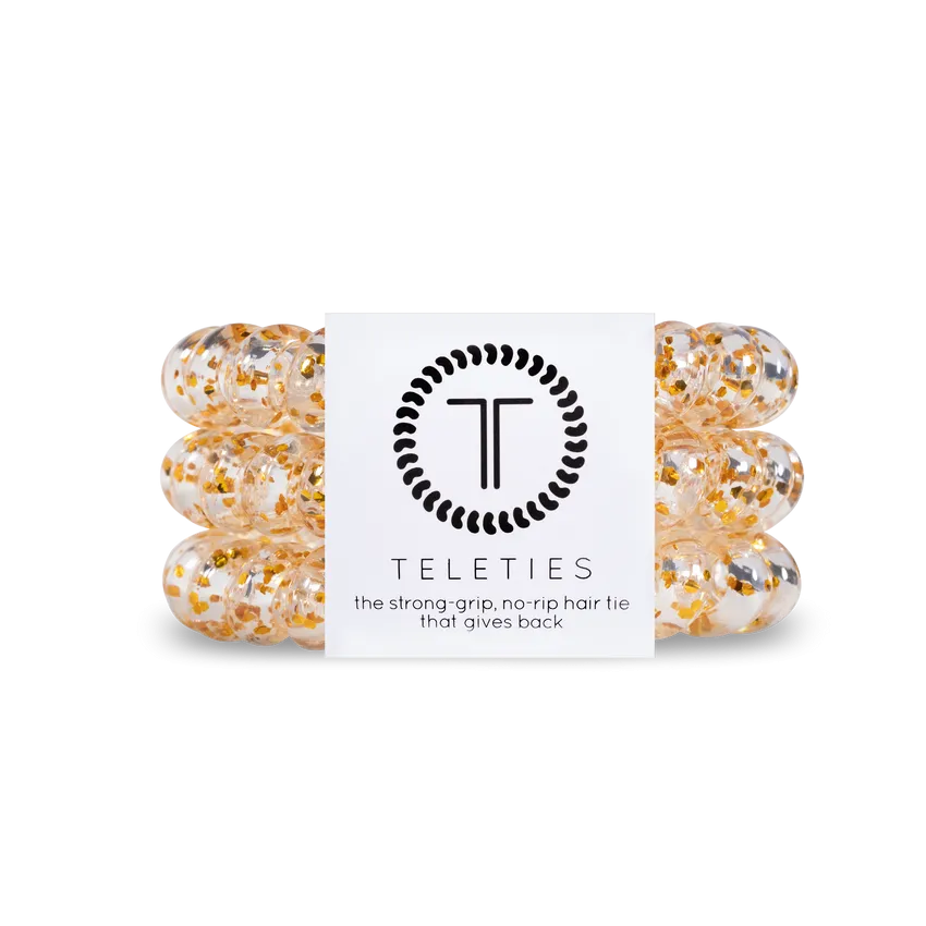 Glitter & Gold Large Teleties