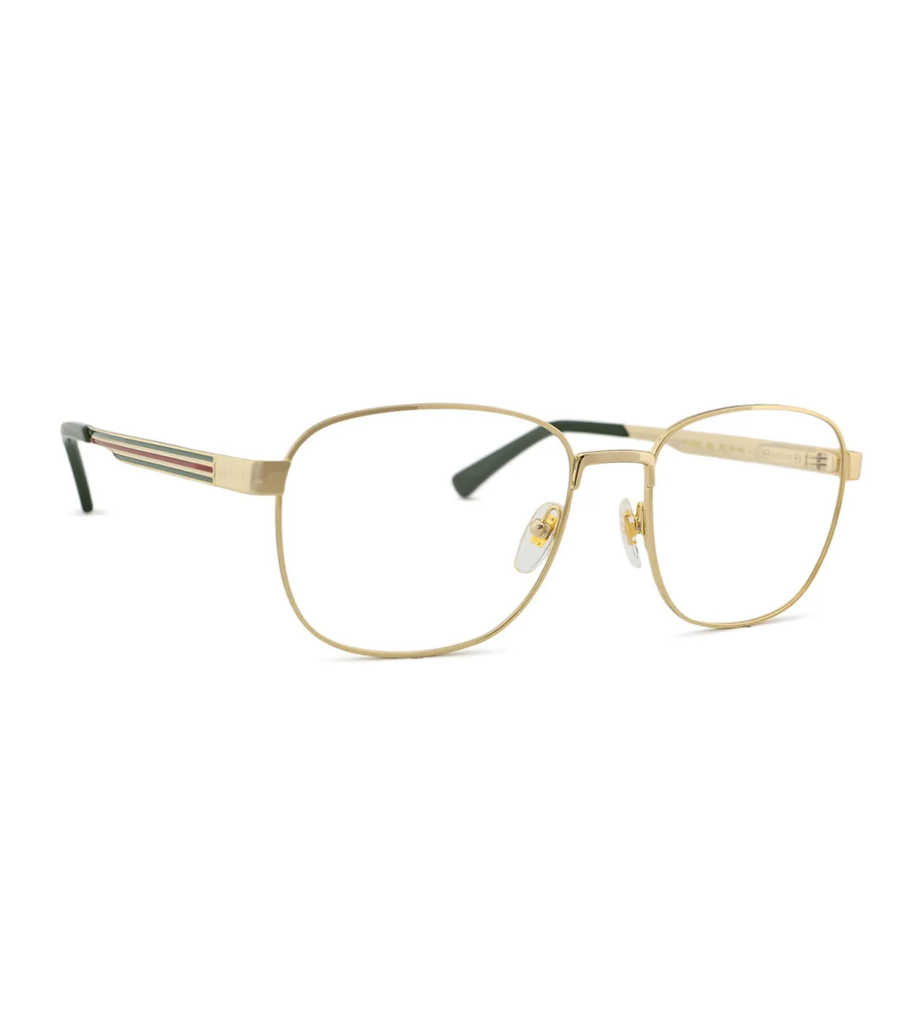 Gucci Men's Gold Round Optical Frame