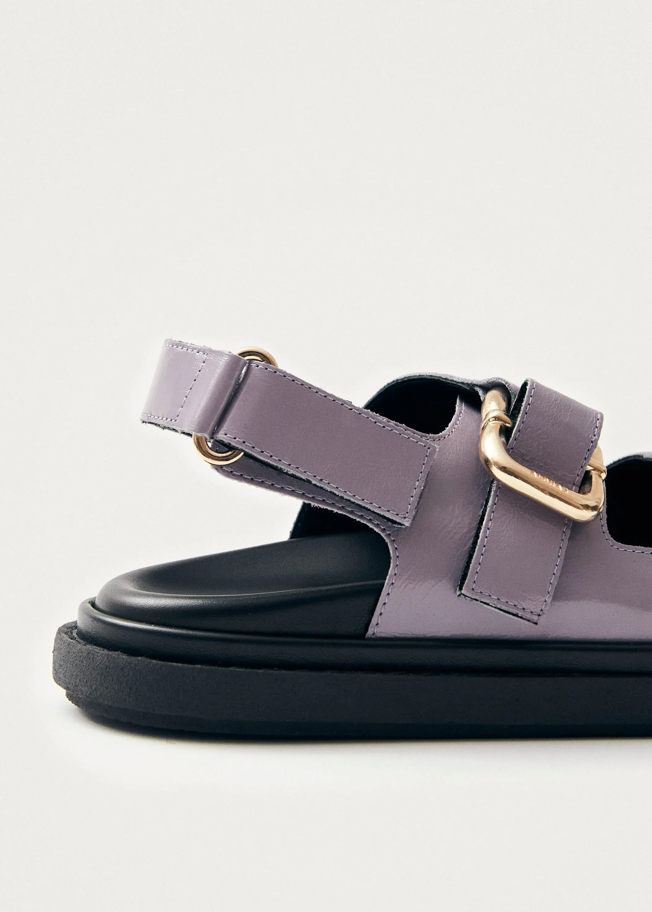 Harper Onix Malva Leather Sandals