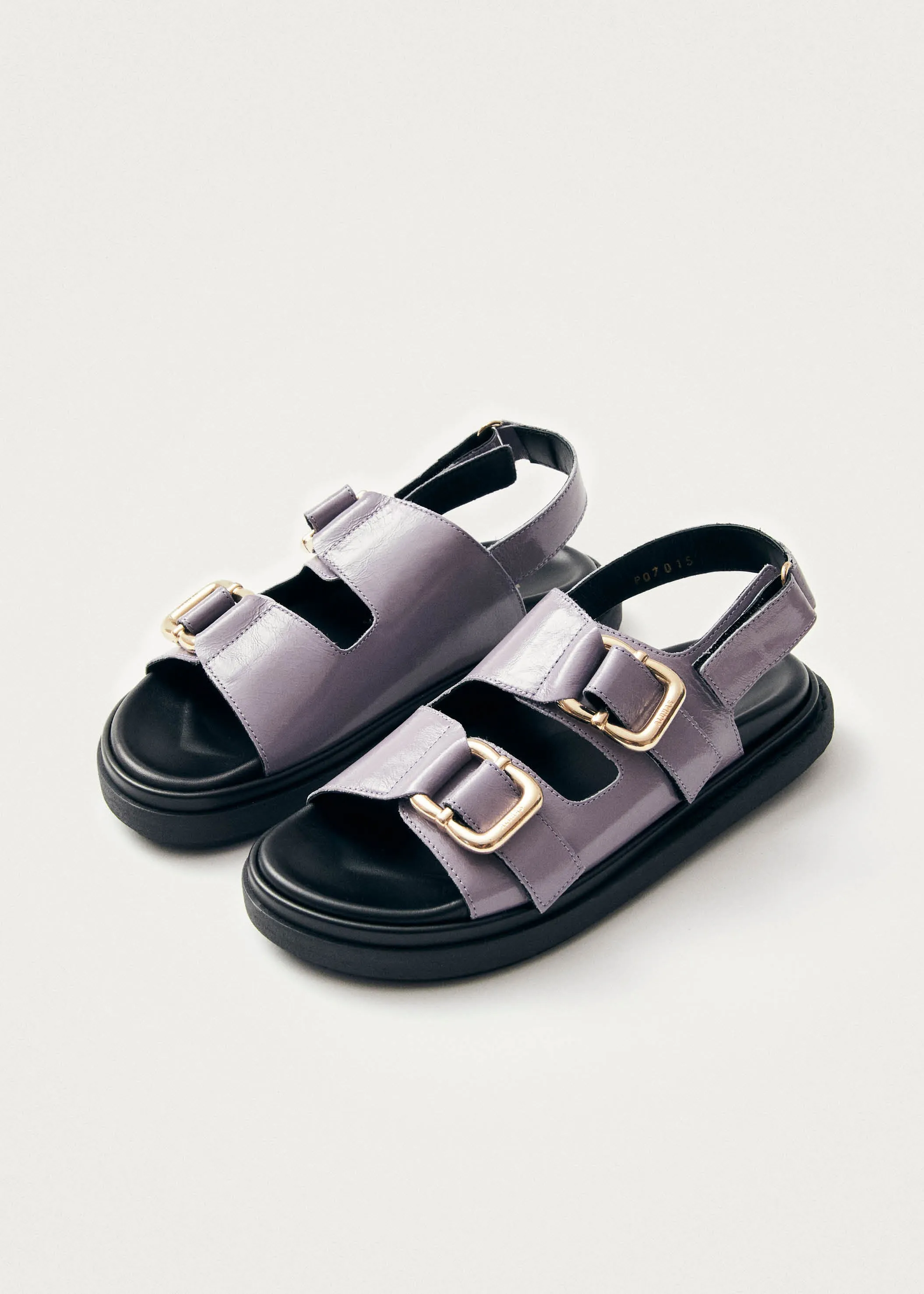 Harper Onix Malva Leather Sandals