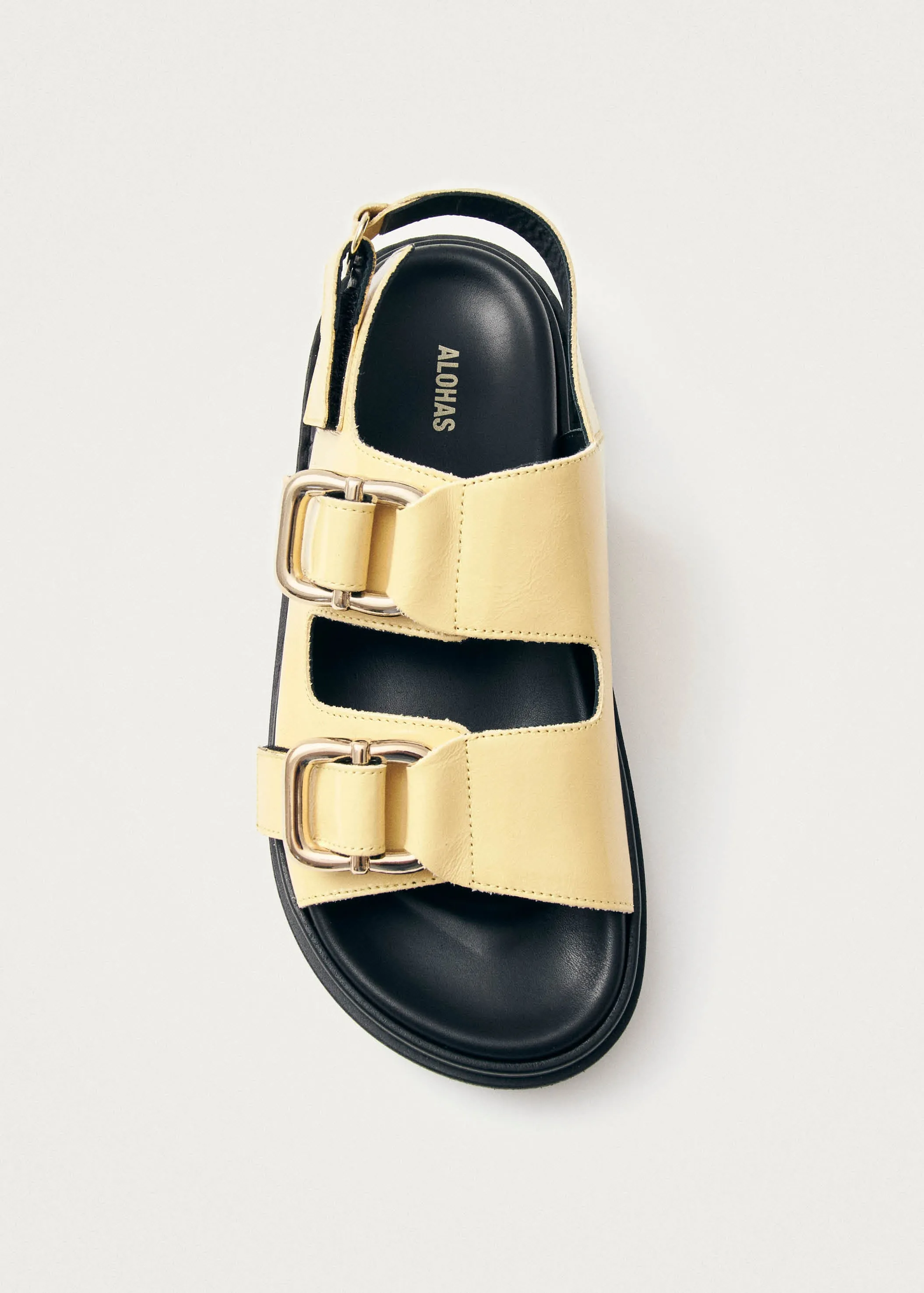 Harper Onix Vanilla Leather Sandals
