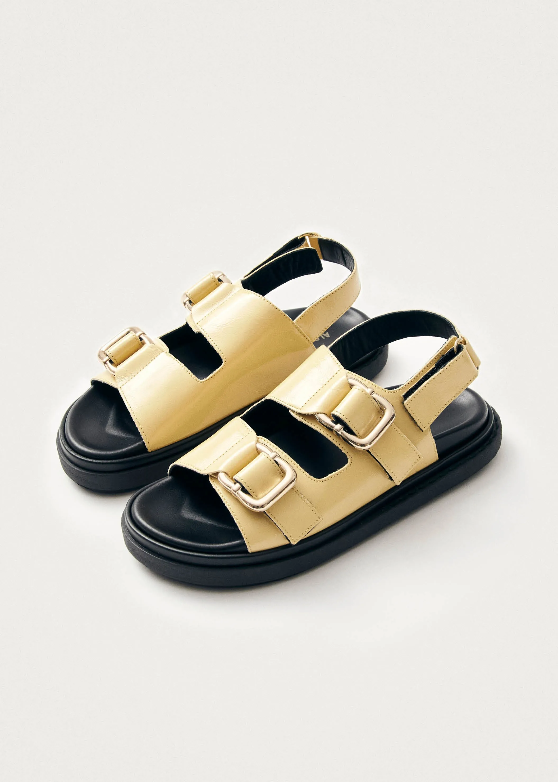 Harper Onix Vanilla Leather Sandals