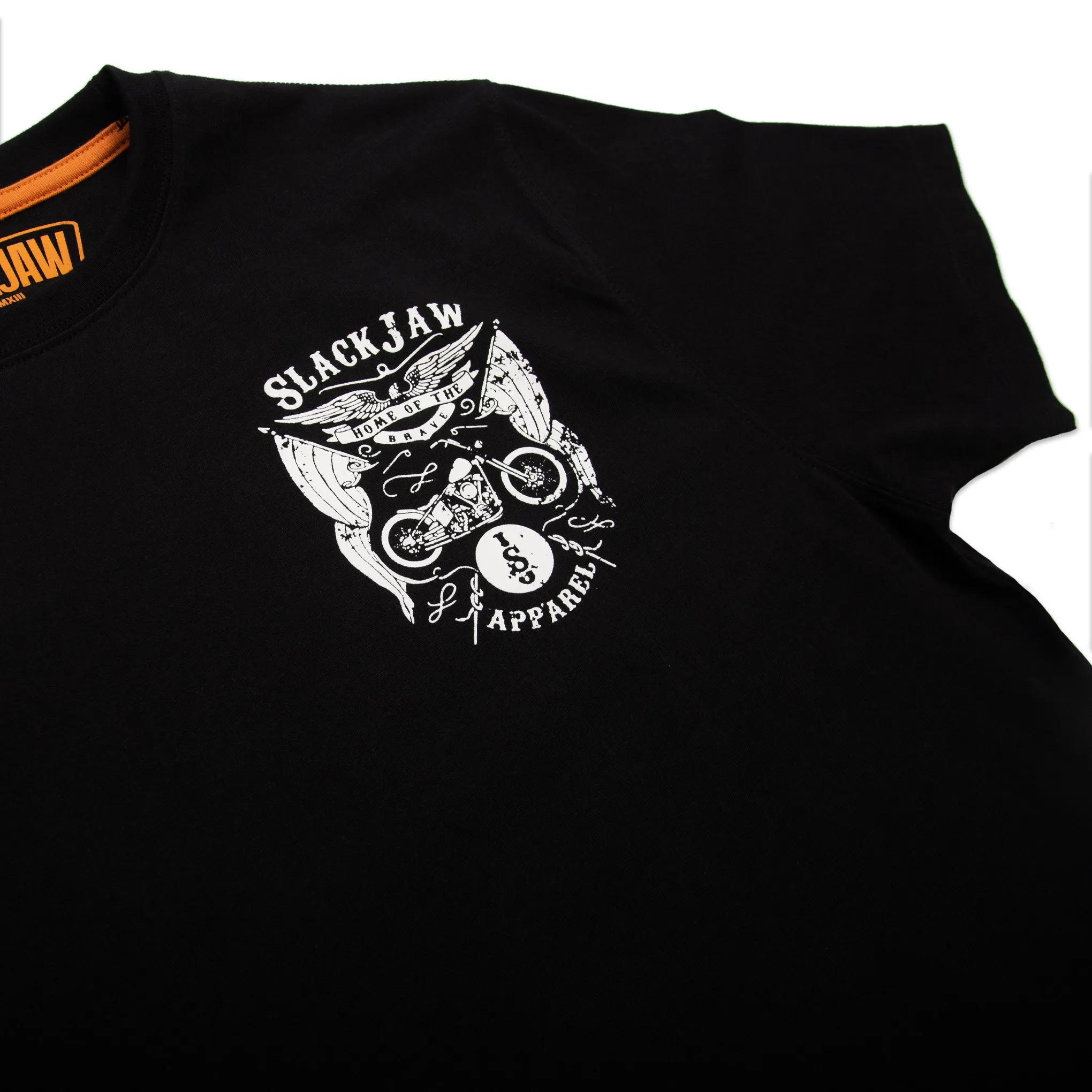 Home of the Brave T Shirt - Black
