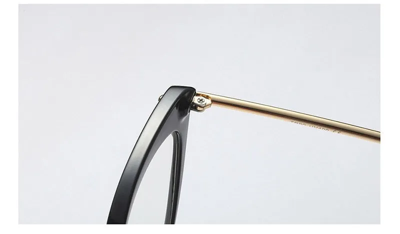 Hotony Women's Full Rim Cat Eye Acetate Frame Eyeglasses 93308