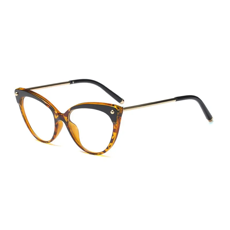 Hotony Women's Full Rim Cat Eye Acetate Frame Eyeglasses 93308