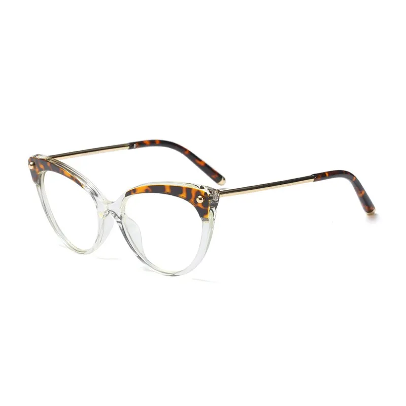 Hotony Women's Full Rim Cat Eye Acetate Frame Eyeglasses 93308