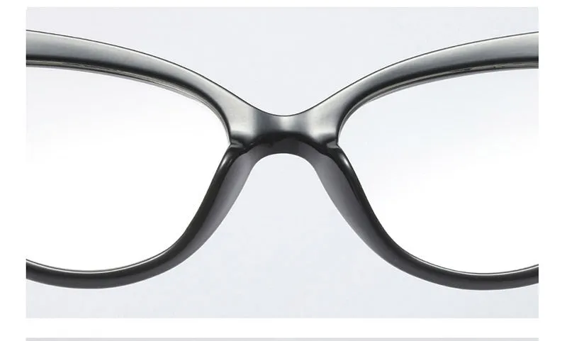 Hotony Women's Full Rim Cat Eye Acetate Frame Eyeglasses 93308