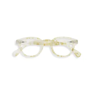 IZIPIZI Paris Reading Glasses, Oily White #C