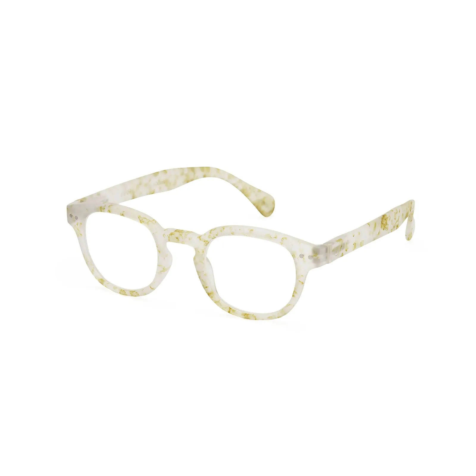 IZIPIZI Paris Reading Glasses, Oily White #C
