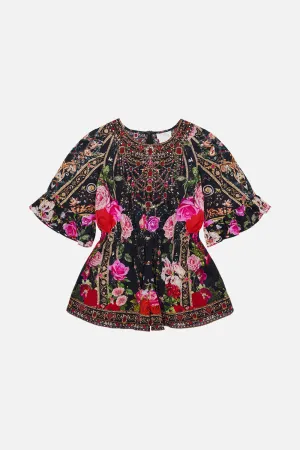 KIDS PLAYSUIT WITH FRILL SLEEVE 4-10 RESERVATION FOR LOVE
