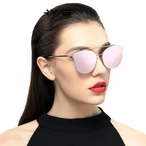 Ladies Cat Eye Sunglasses Classic Brand Designer Sunglasses