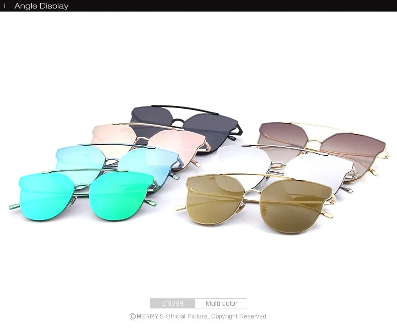 Ladies Cat Eye Sunglasses Classic Brand Designer Sunglasses