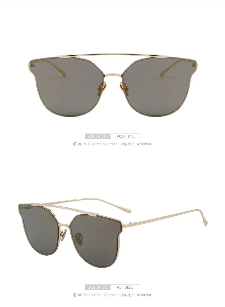 Ladies Cat Eye Sunglasses Classic Brand Designer Sunglasses