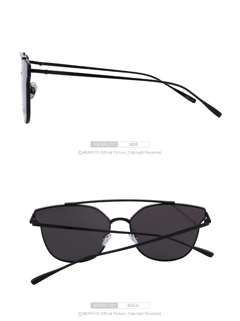 Ladies Cat Eye Sunglasses Classic Brand Designer Sunglasses