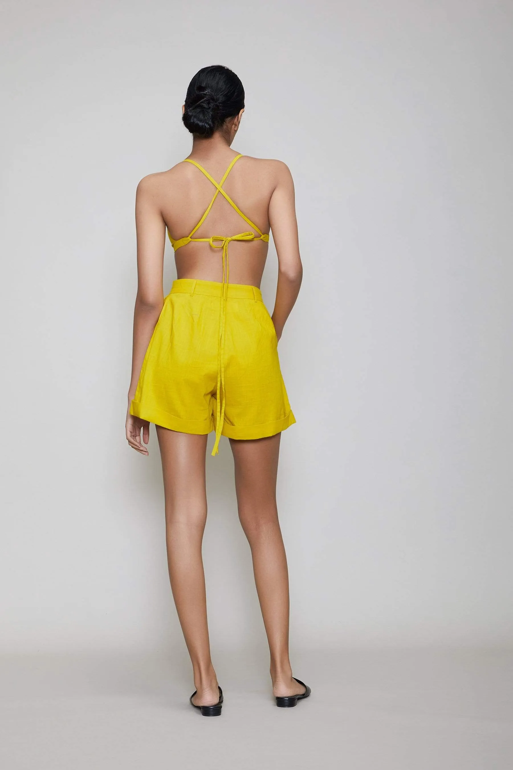 Mati PL Shorts - Yellow