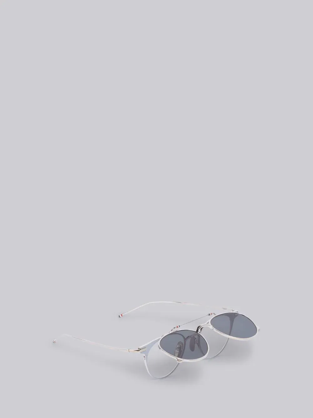 Matte Cool Grey Silver Eyewear