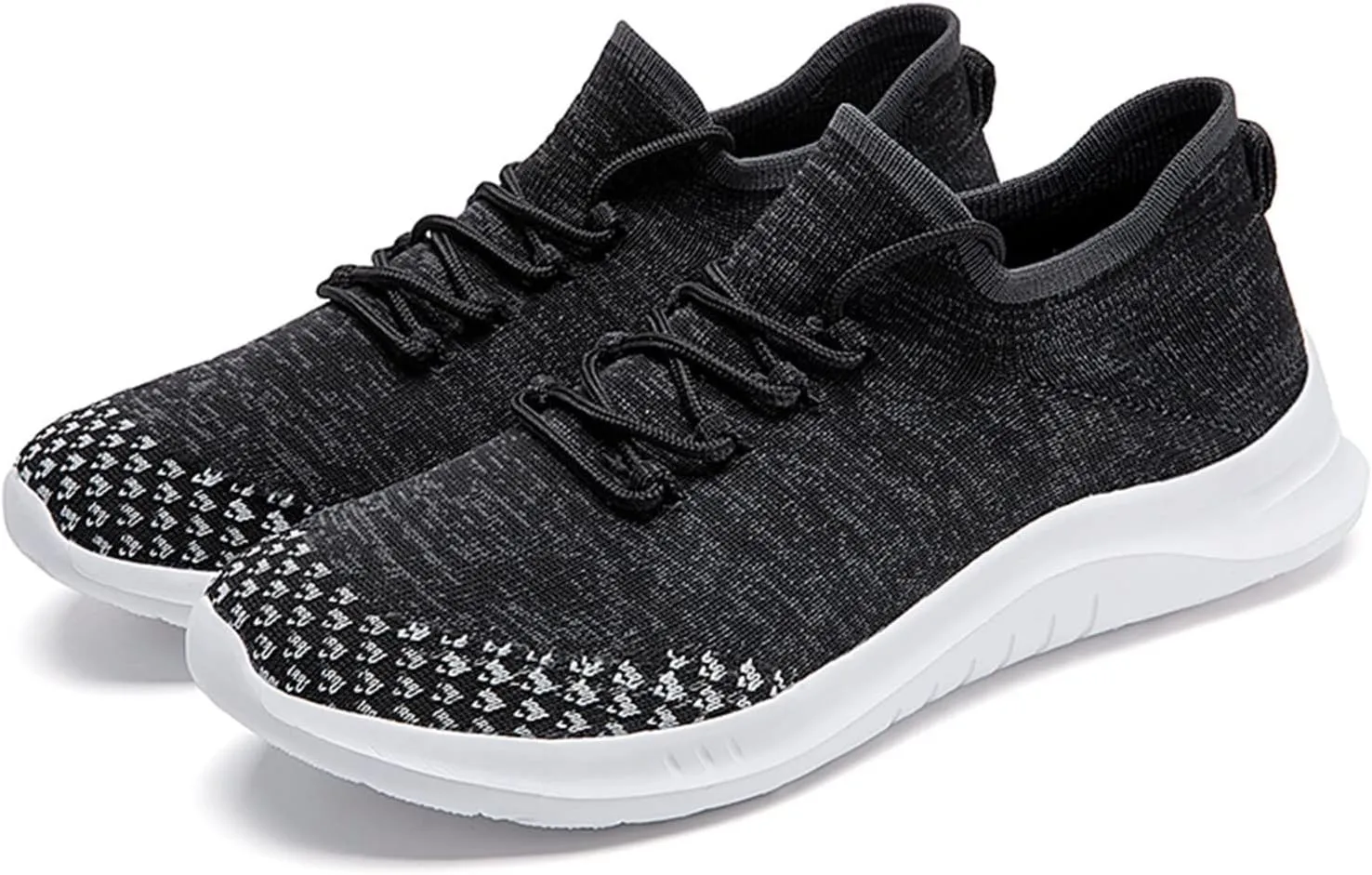 Men Slip on Walking Shoes Casual Dressy Memory Foam Breathable Lightweight Fashion Sneakers Non Slip Arch Support Vacation Workout Tennis Shoes Wide Width
