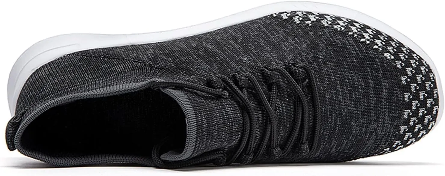 Men Slip on Walking Shoes Casual Dressy Memory Foam Breathable Lightweight Fashion Sneakers Non Slip Arch Support Vacation Workout Tennis Shoes Wide Width
