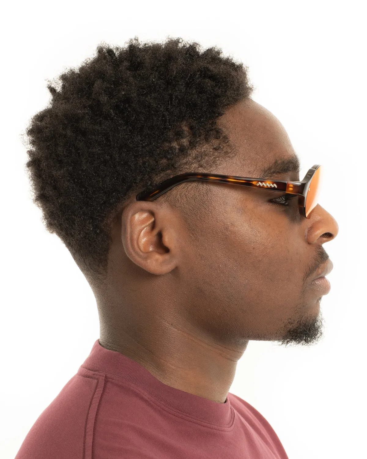 Mutant Post Modern Primitive Eye Protection - Brown Tortoise/Red Reflective