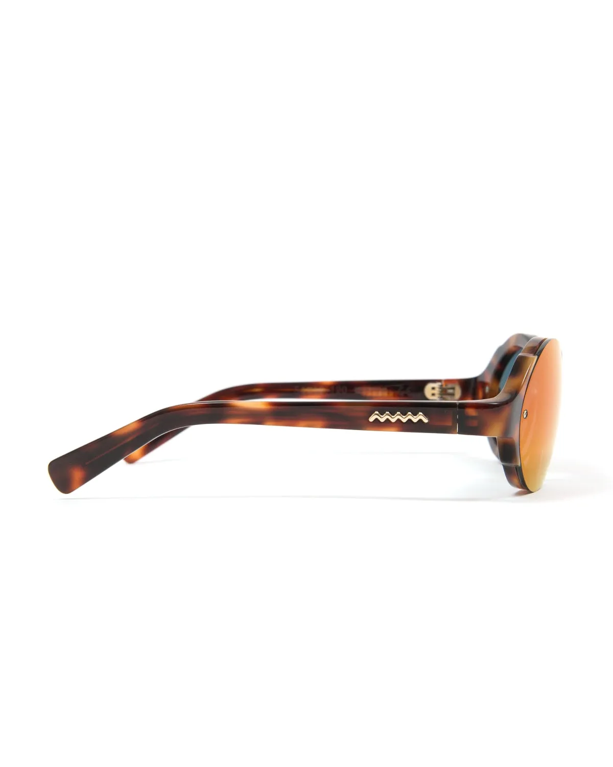 Mutant Post Modern Primitive Eye Protection - Brown Tortoise/Red Reflective