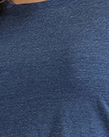Navy Round Neck Tee | Navy