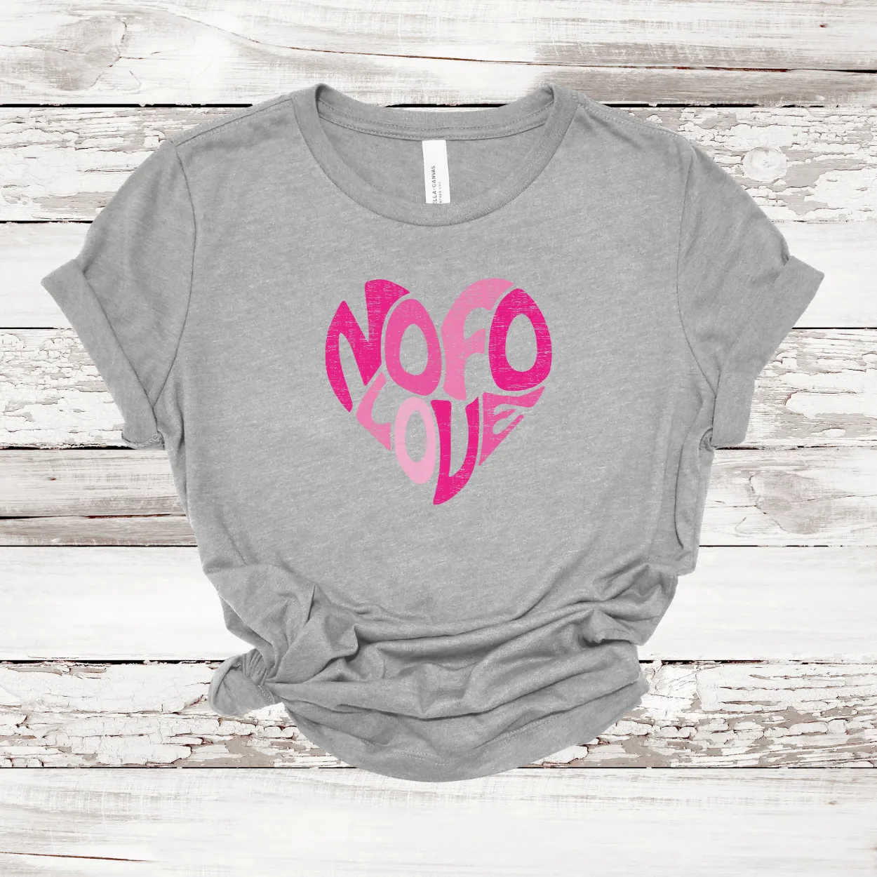 NOFO Love Heart T-shirt | Women's Relaxed Fit