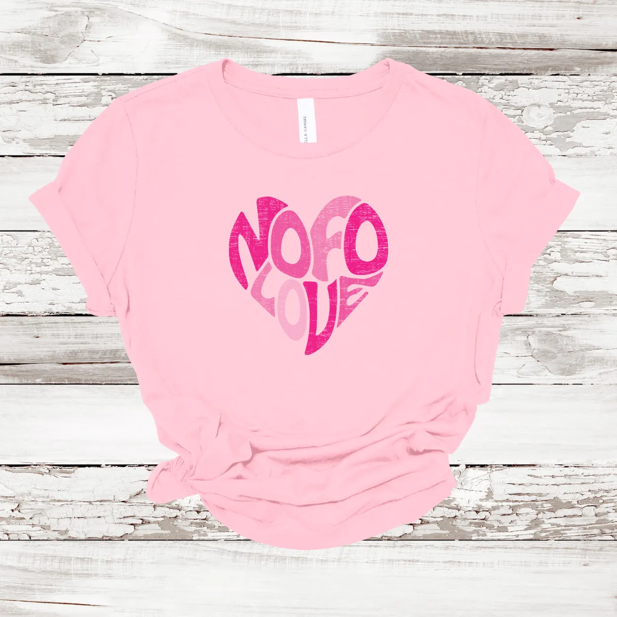 NOFO Love Heart T-shirt | Women's Relaxed Fit