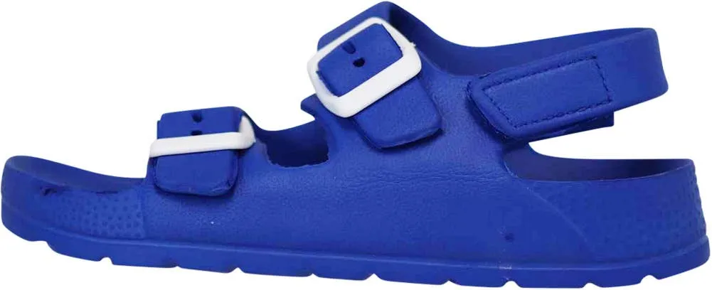 Norty TODDLER GIRL SIZES 6-11 BUCKLE CLOG BLUE